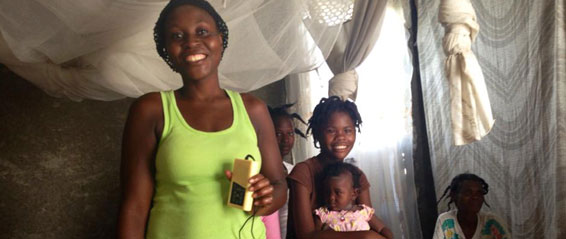 Haitian Family “Beyond Excited!”
